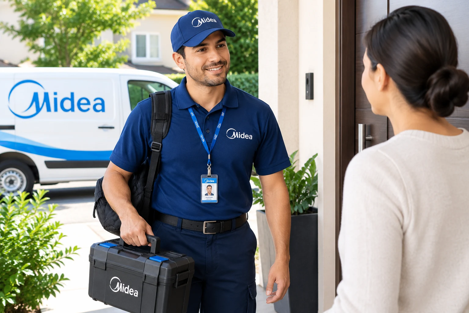 Tecnología Midea SteamCare y AI EcoMaster en Santiago de Chile