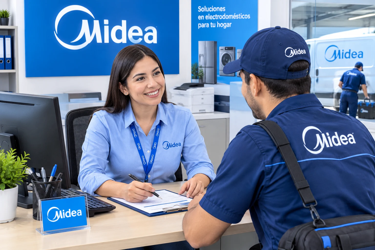 Innovación y servicio Midea en Santiago